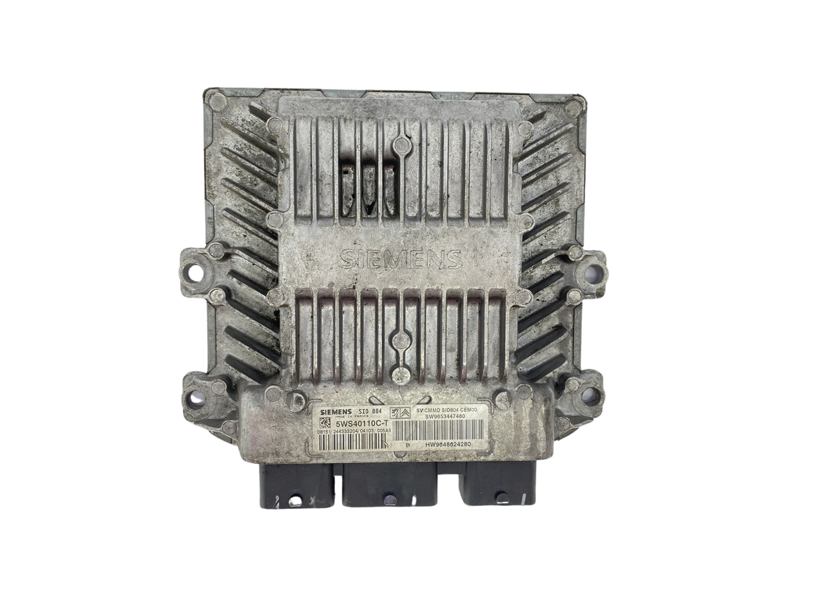 Regeleenheid 9653447480 9648624280 5WS40110C-T PSA Siemens 61059 main product photo