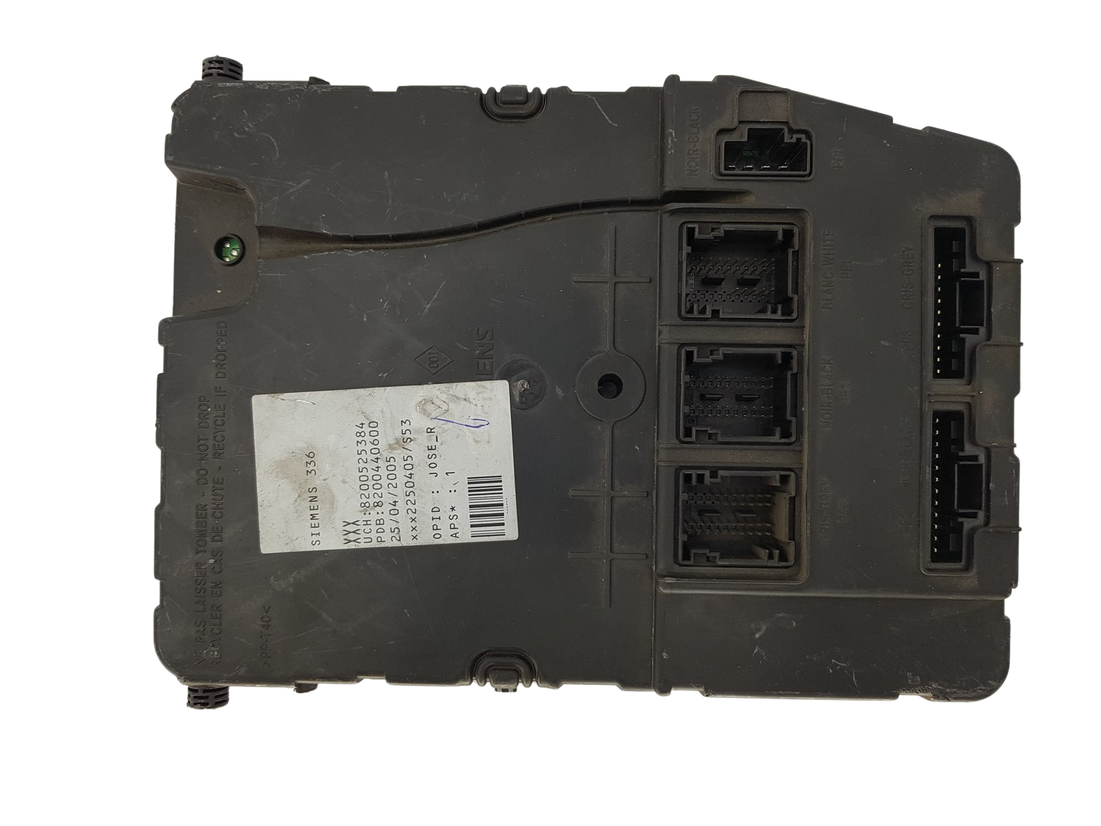 Regeleenheid UCH N2 8200525384 S118400150D Renault Siemens 1443 main product photo