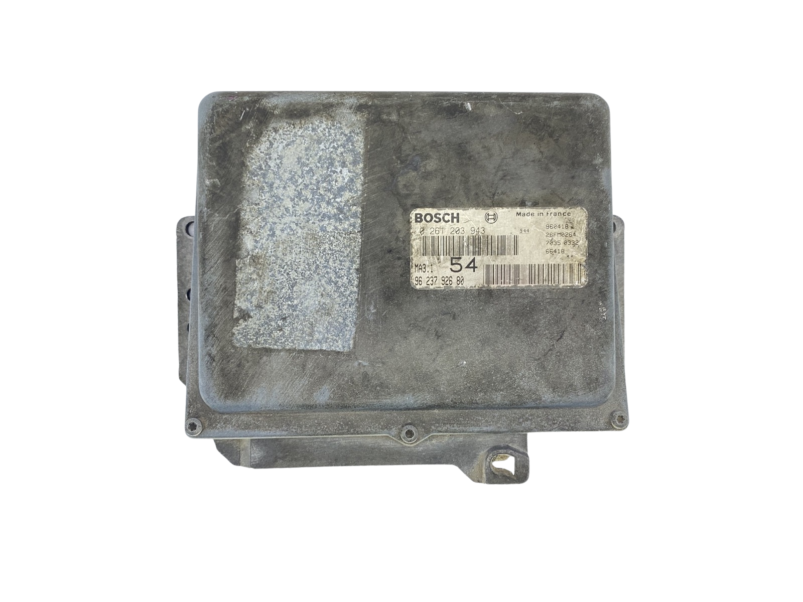 Regeleenheid 0261203943 9623792680 MA3.1 PSA Bosch 55064 main product photo