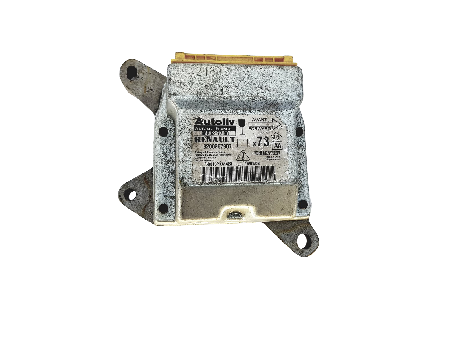 Controle-eenheid module 8200267907 602627700 Renault Autoliv main product photo