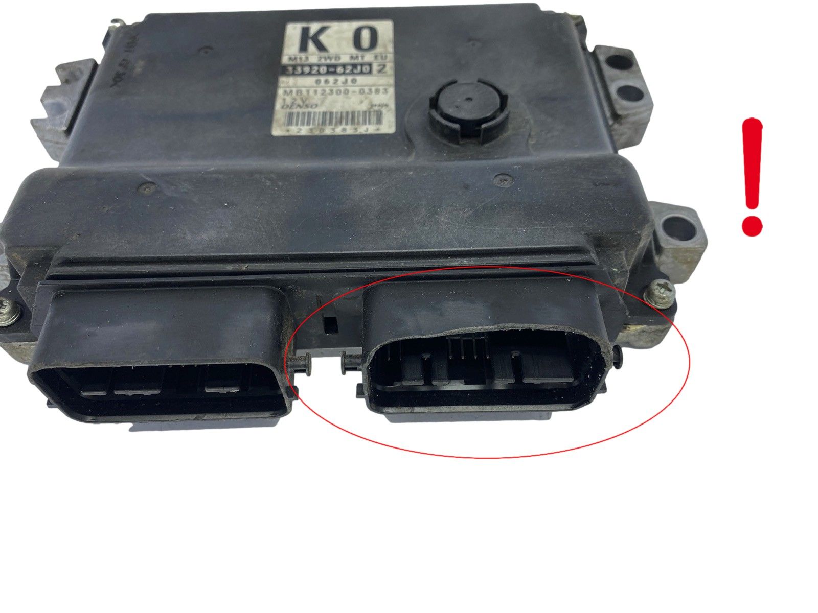 Regeleenheid Suzuki 33920-62J02 MB112300-0383 Denso 51291 main product photo