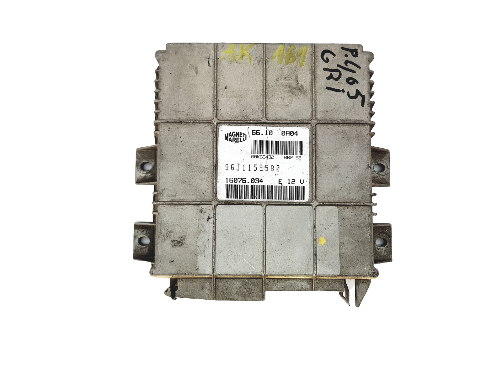 Regeleenheid 9611159580 16076.034 G6.100A04 PSA Magneti Marelli main product photo