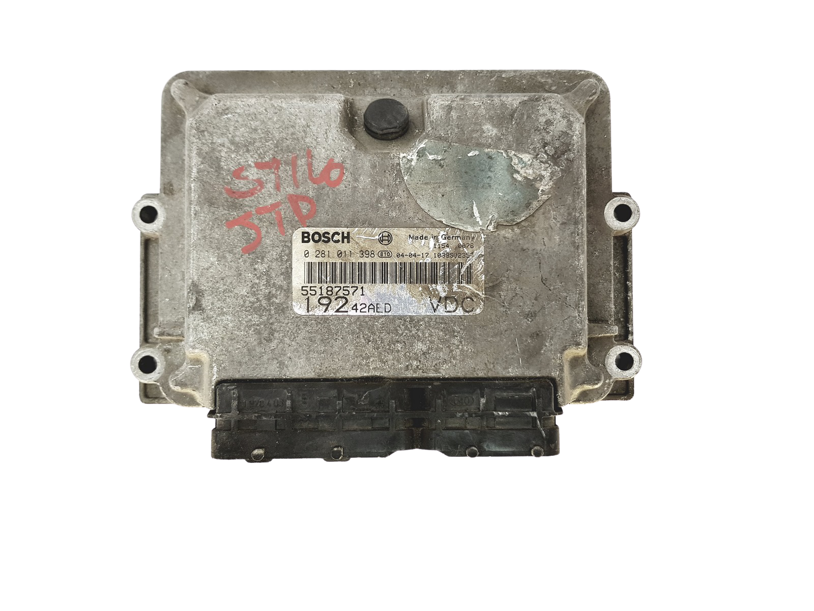 Regeleenheid 55187571 0281011398 Fiat Bosch 26719 main product photo