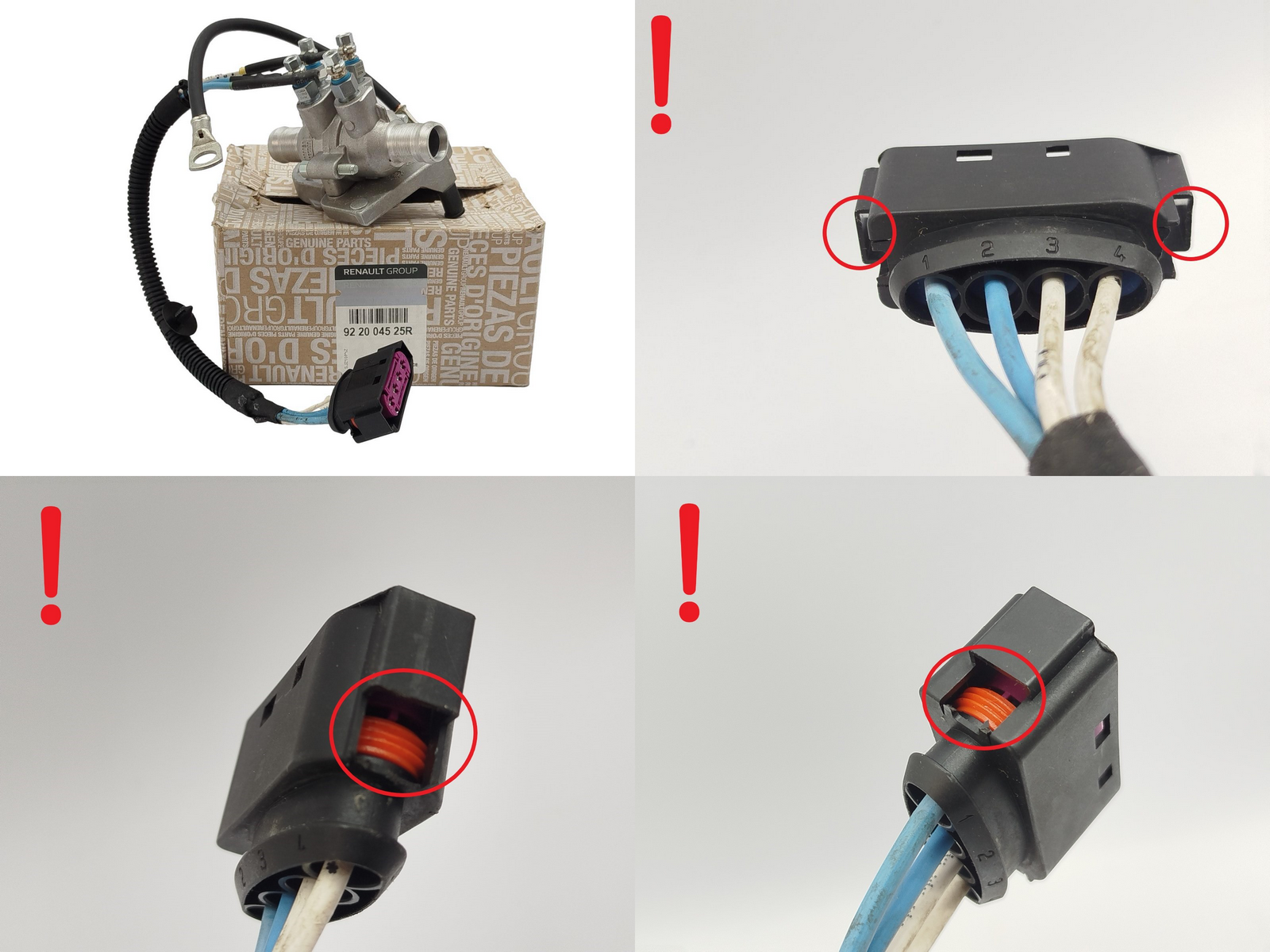Waterverwarmer Renault 922004525R Nieuw Origineel main product photo