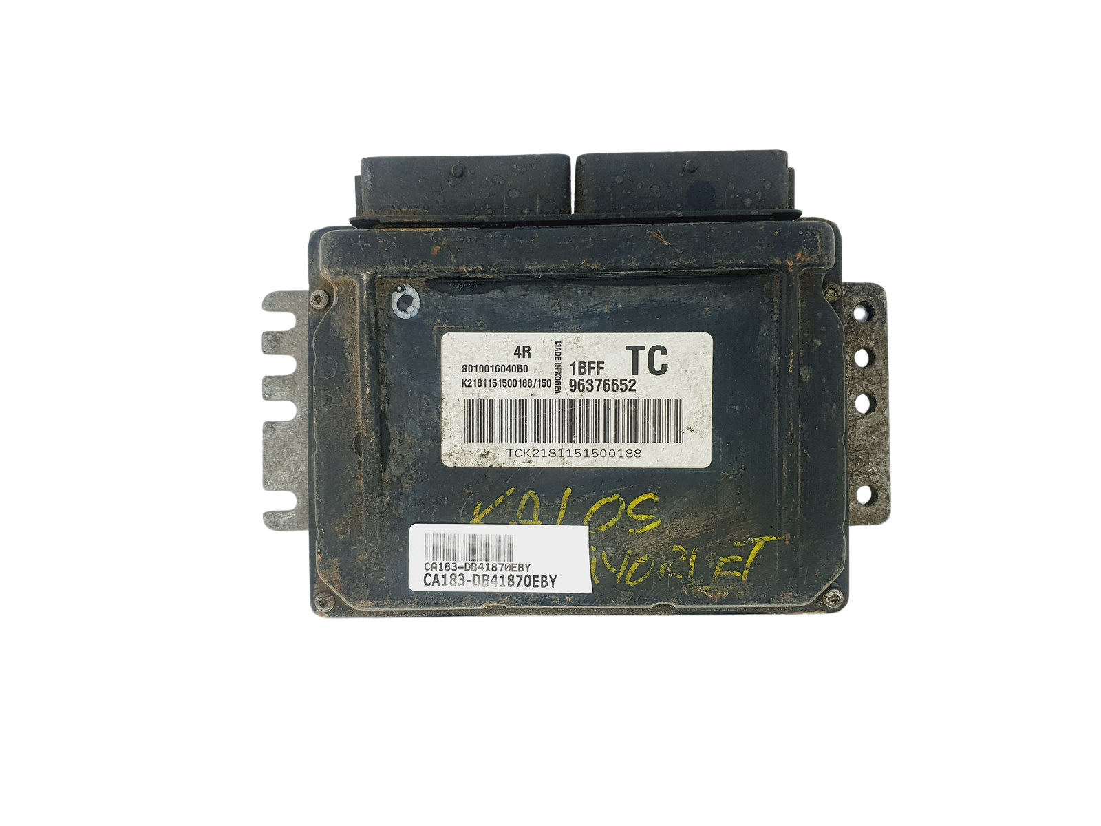 ECU Motormanagement 96376652 S010016040B0 Daewoo Kemsco main product photo