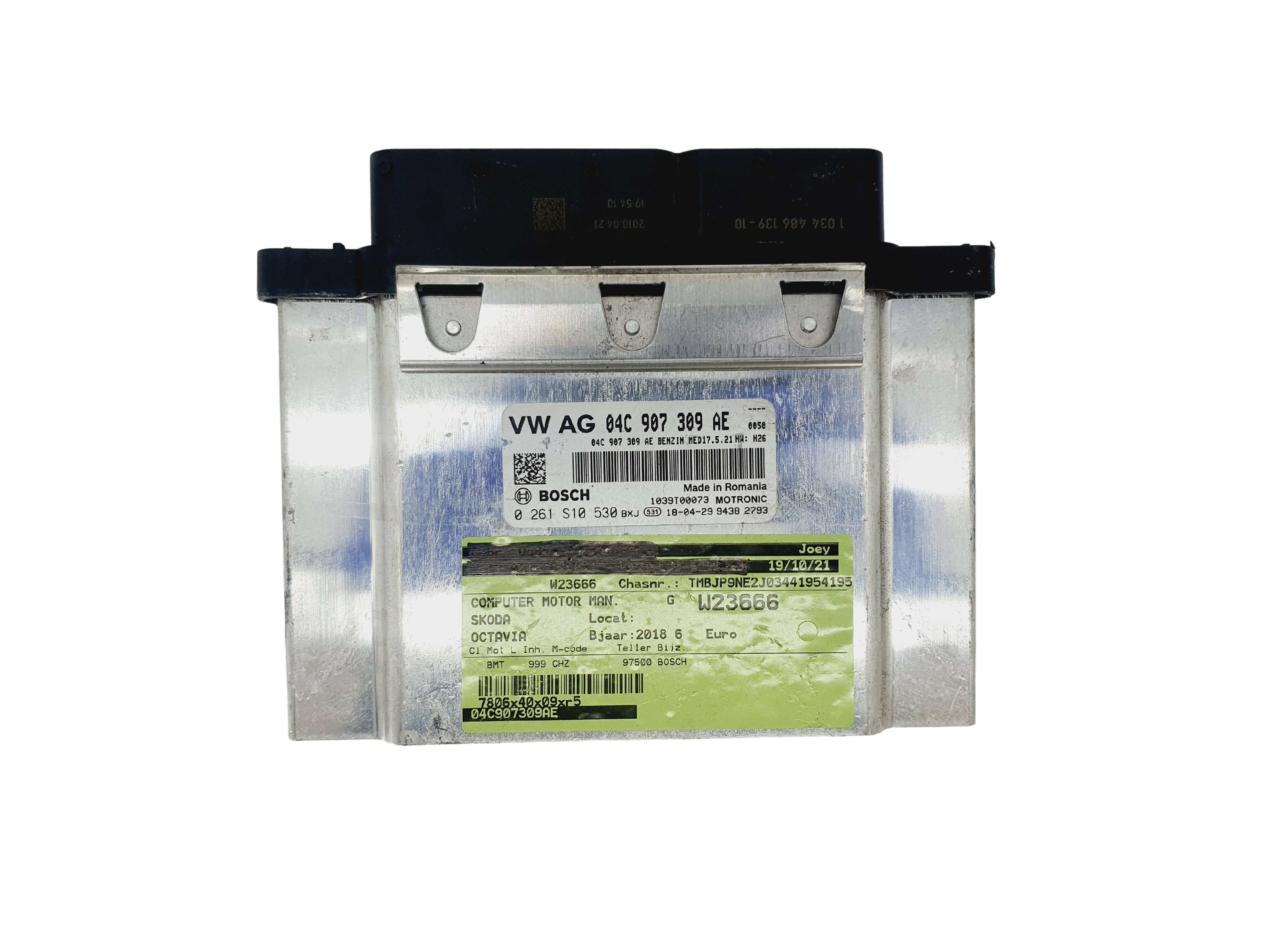 Regeleenheid 04C907309AE 0261S10530 VW Bosch 43430 main product photo