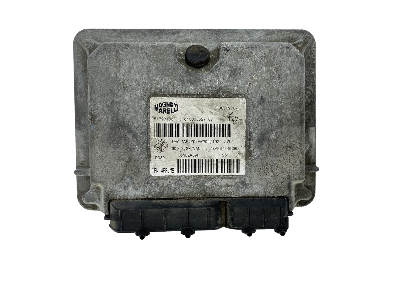 Regeleenheid 51793106 IAW4AF.M9 61600.627.07 Fiat Magneti Marelli 52640 main product photo