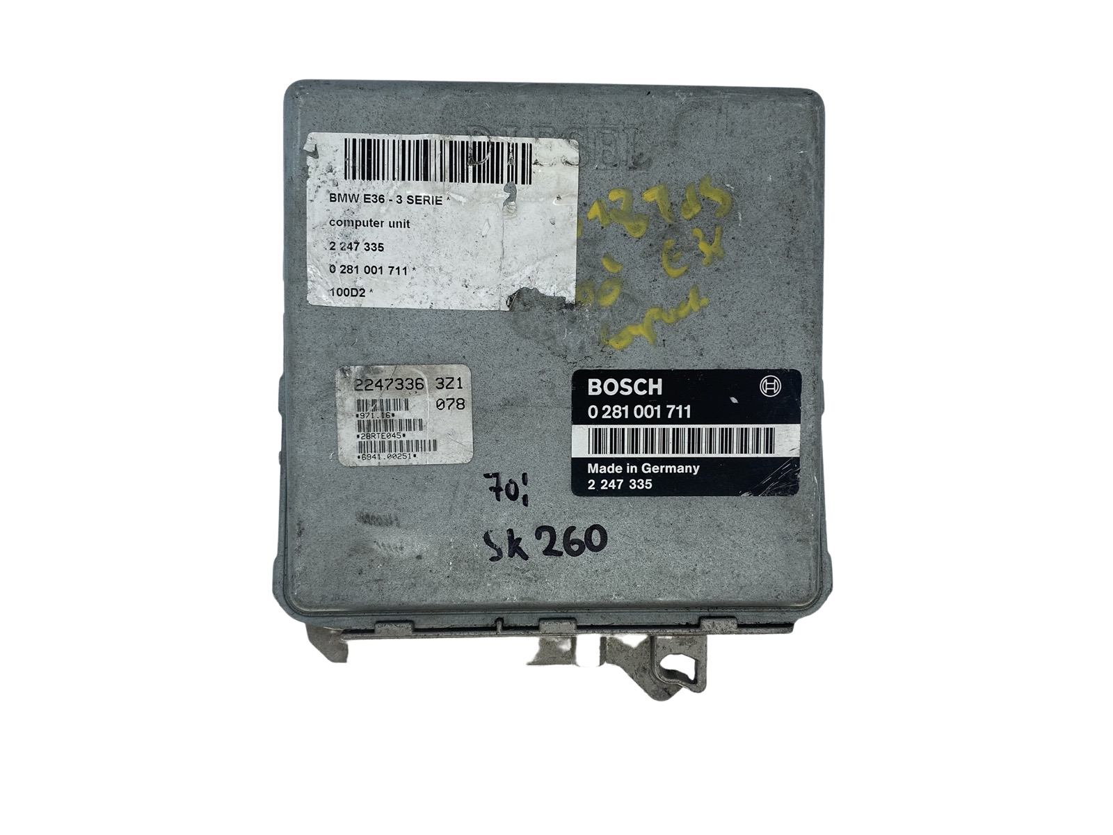 ECU Motormanagement 0281001711 22473363Z1 BMW 51421 main product photo