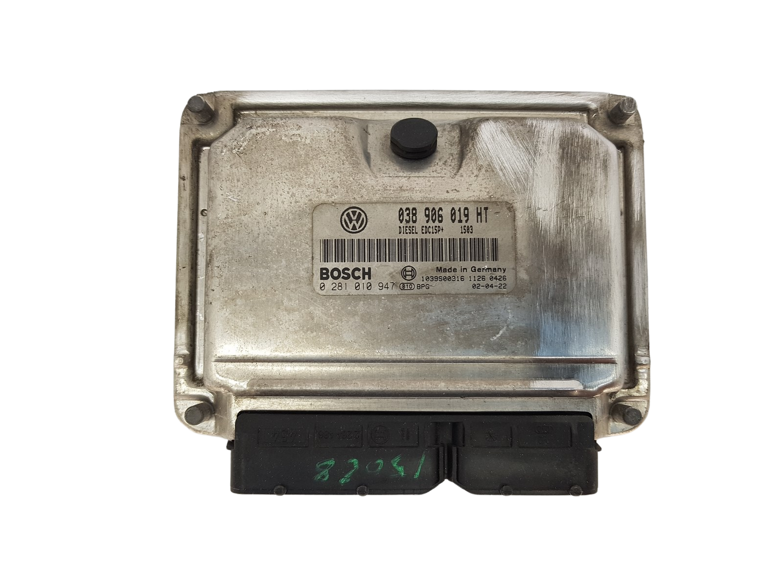 Regeleenheid 038906019HT 0281010947 VW Skoda Seat Bosch 3107 main product photo