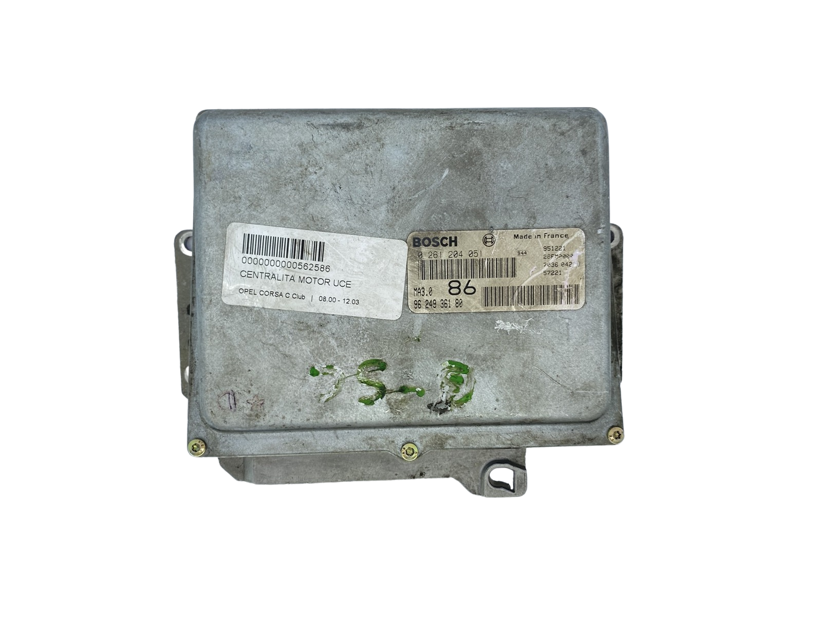 Regeleenheid 0261204051 9624936180 MA3.0 PSA Bosch 60610 main product photo