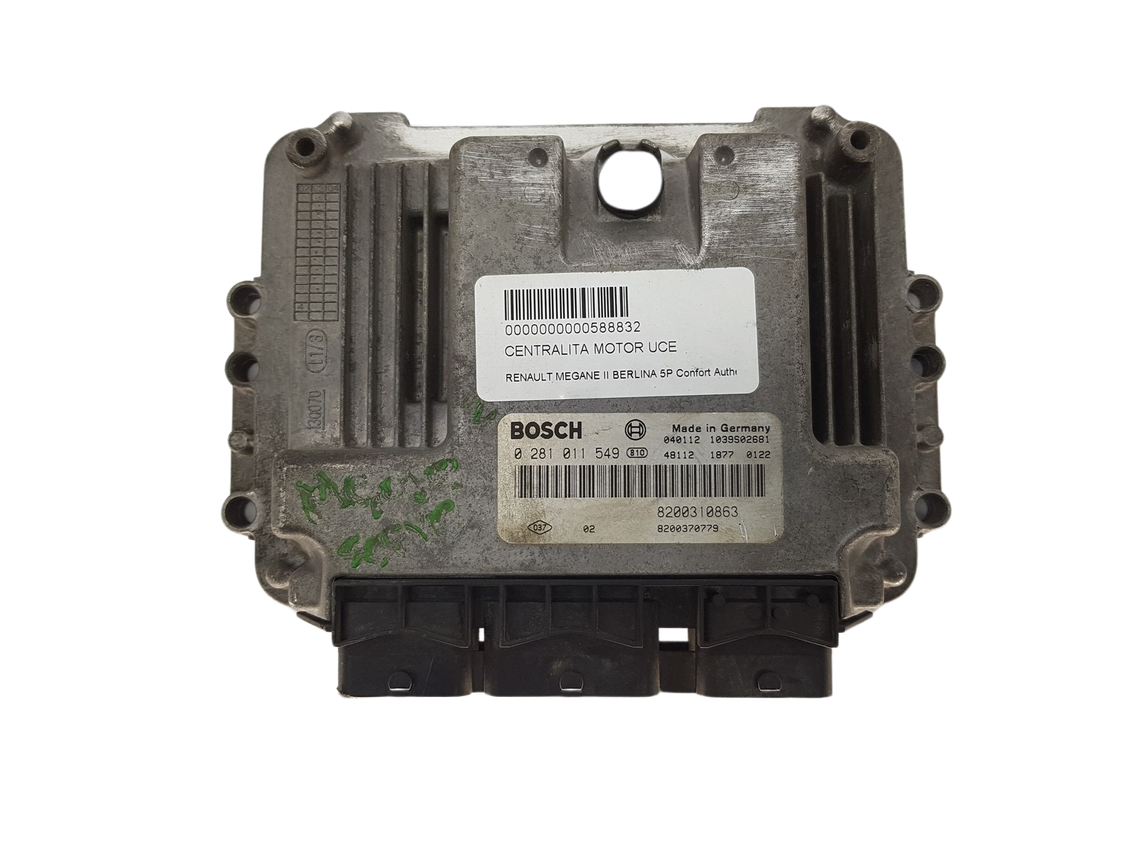 Regeleenheid 0281011549 8200310863 8200370779 Renault Bosch 3021 main product photo