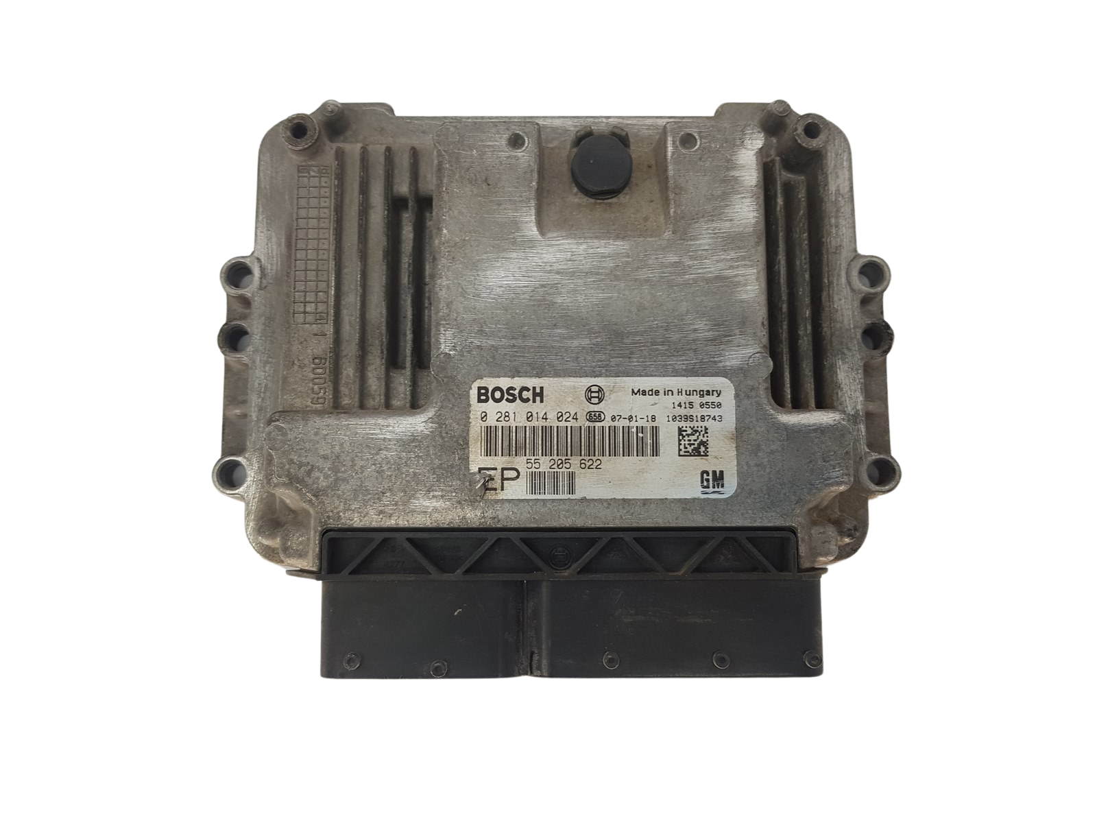 ECU Motormanagement 55205622EP 0281014024 Opel Bosch 3341 main product photo