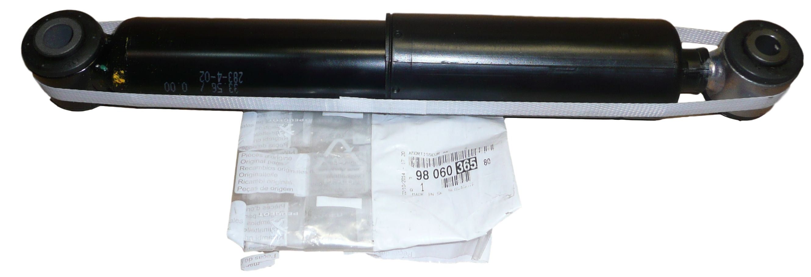 Schokdemper Achter 9806036580 Peugeot Citroen Origineel main product photo