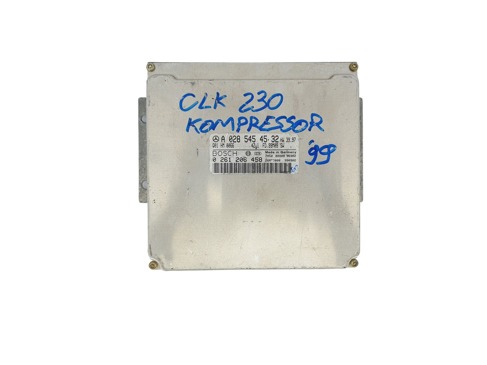 Regeleenheid 0261206458 A0285454532 Mercedes Bosch main product photo